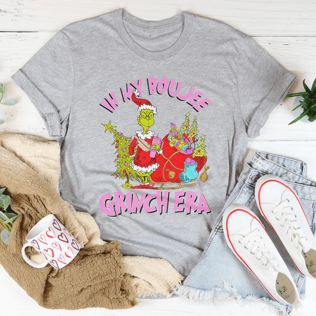 In My Boujee Grinch Era Tee Athletic Heather / S Printify T-Shirt T-Shirt