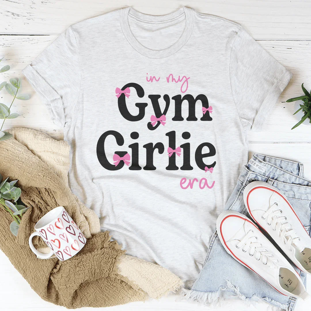In My Gym Girlie Era Tee Ash / S Peachy Sunday T-Shirt