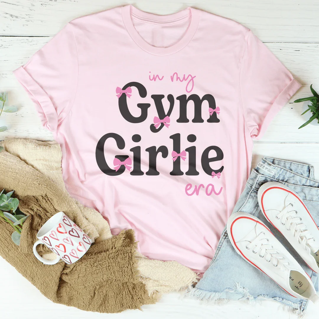 In My Gym Girlie Era Tee Pink / S Peachy Sunday T-Shirt