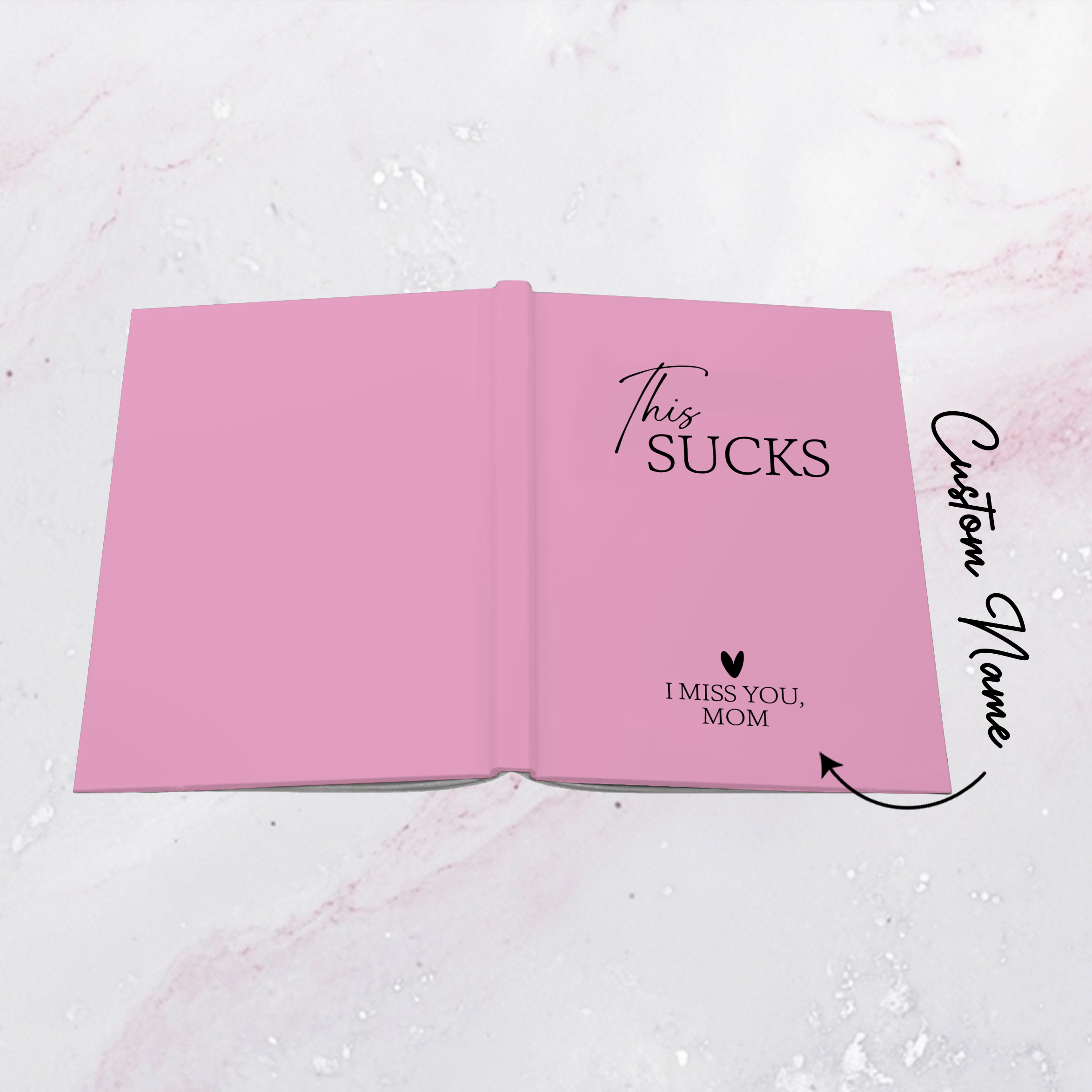 Personalized This S-cks I Miss You Mom Journal