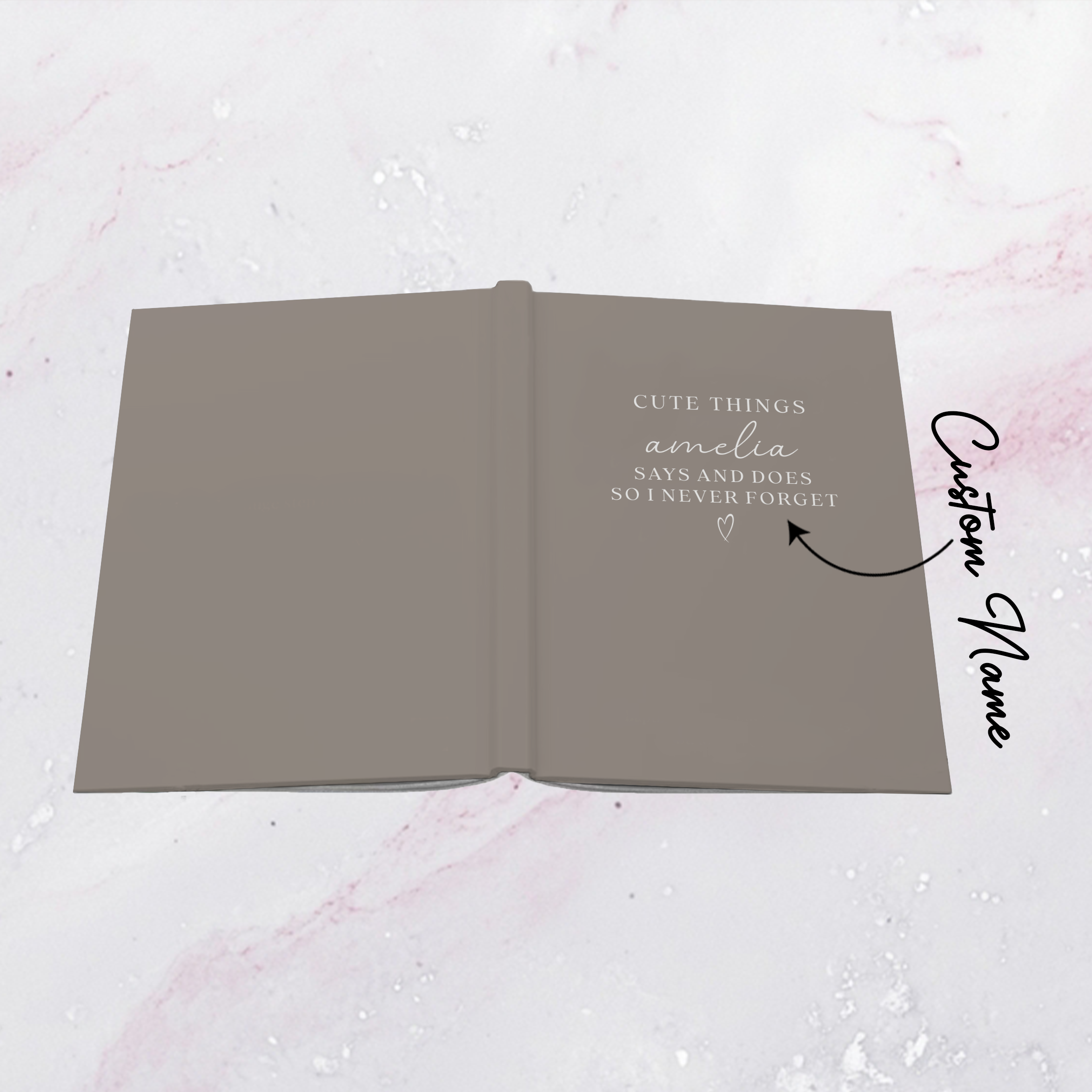 Personalized Cute Things My Kids Say And Do Dear Daughter Son Journal