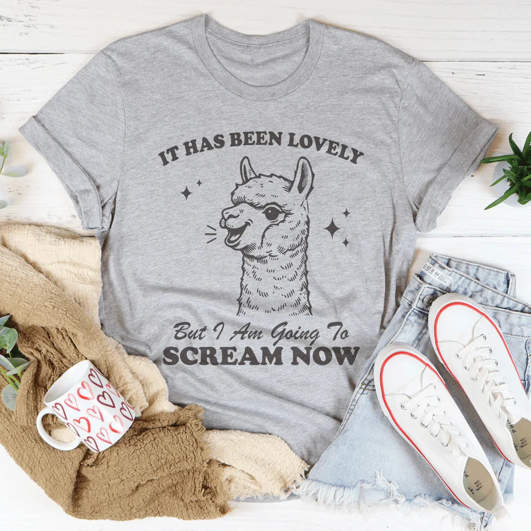 It Has Been Lovely Tee Athletic Heather / S Peachy Sunday T-Shirt
