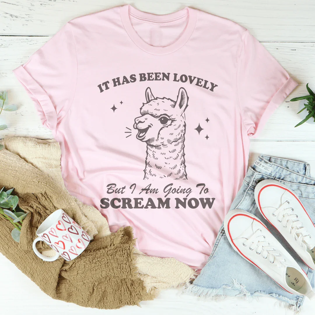 It Has Been Lovely Tee Pink / S Peachy Sunday T-Shirt