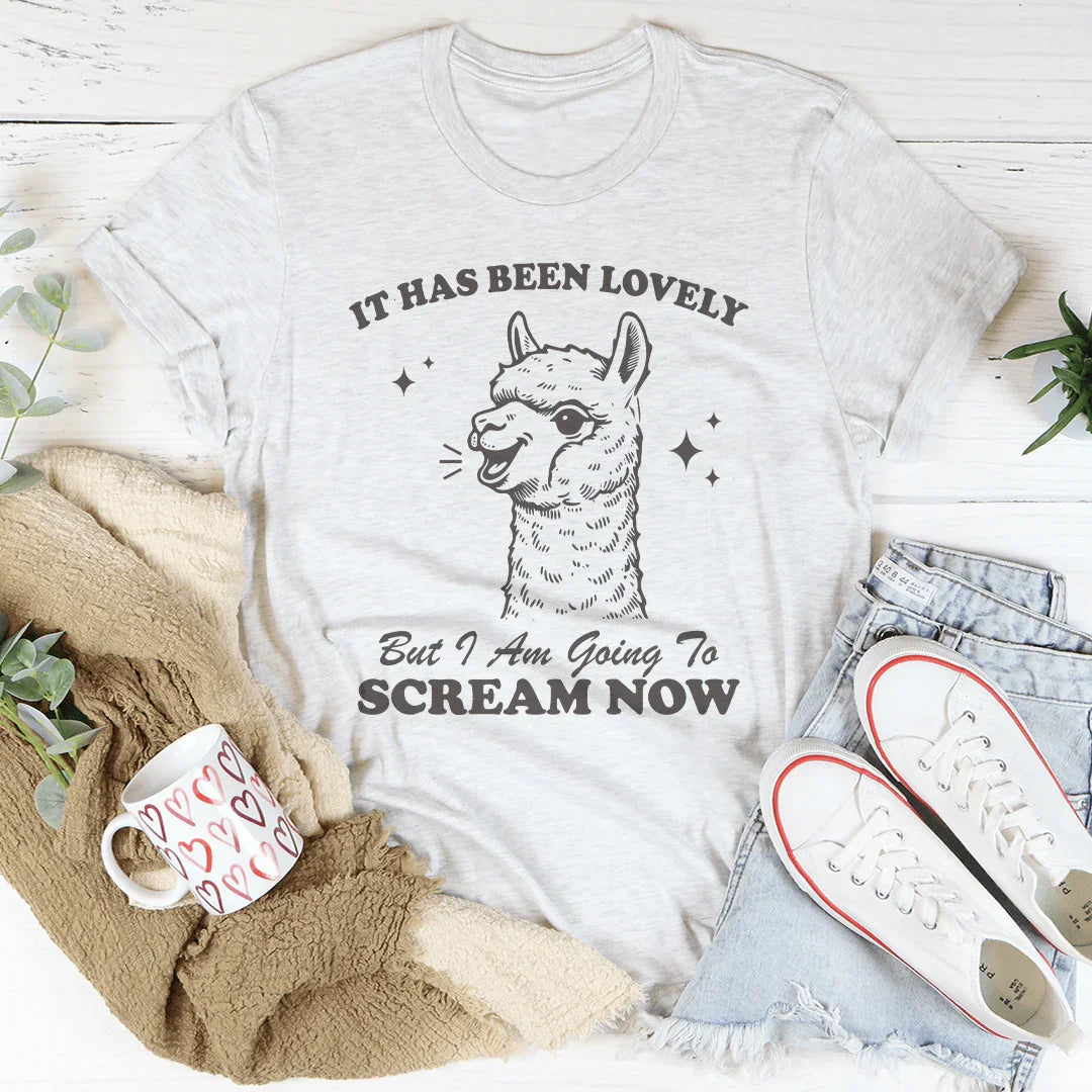 It Has Been Lovely Tee White / S Peachy Sunday T-Shirt