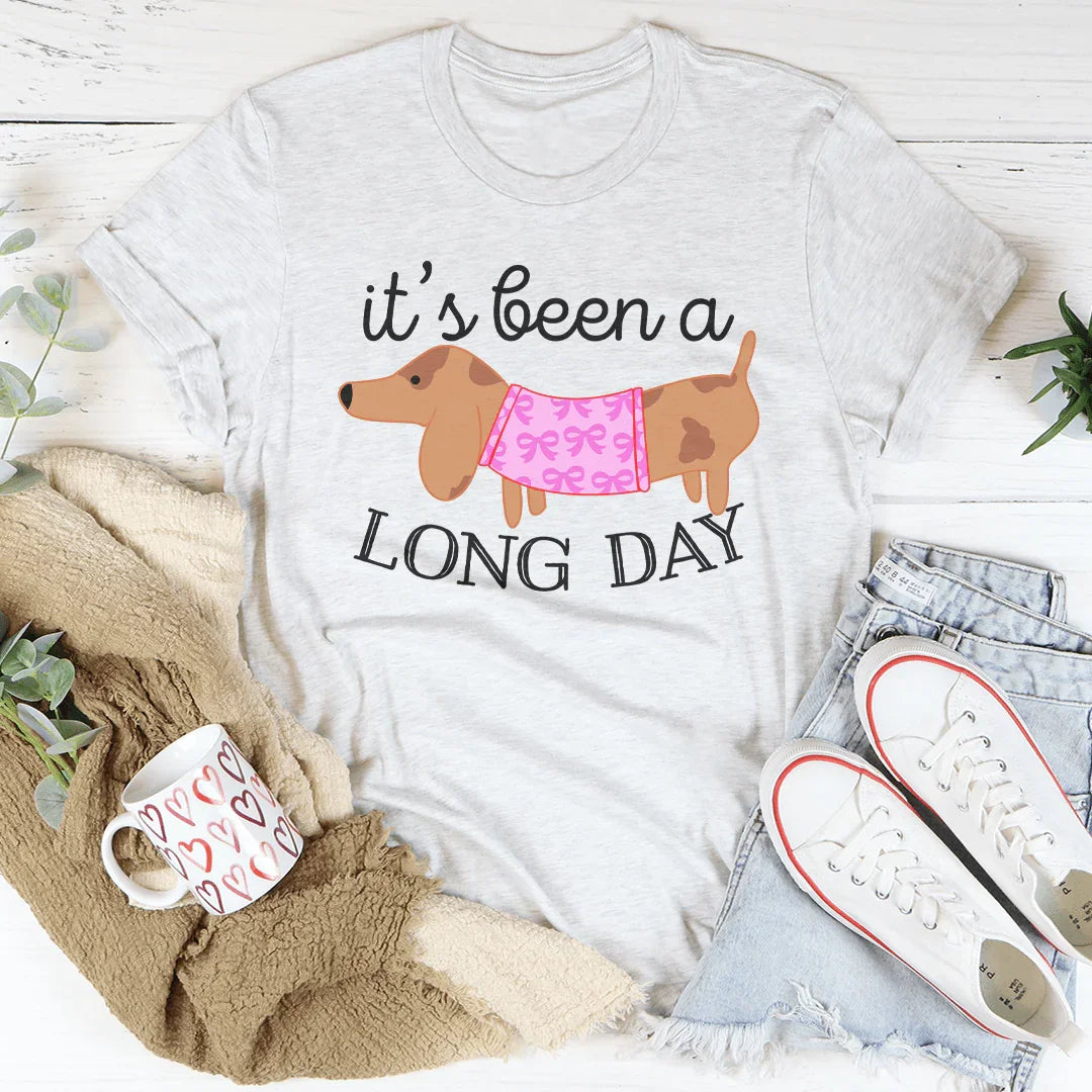 It's Been A Long Day Tee Ash / S Peachy Sunday T-Shirt