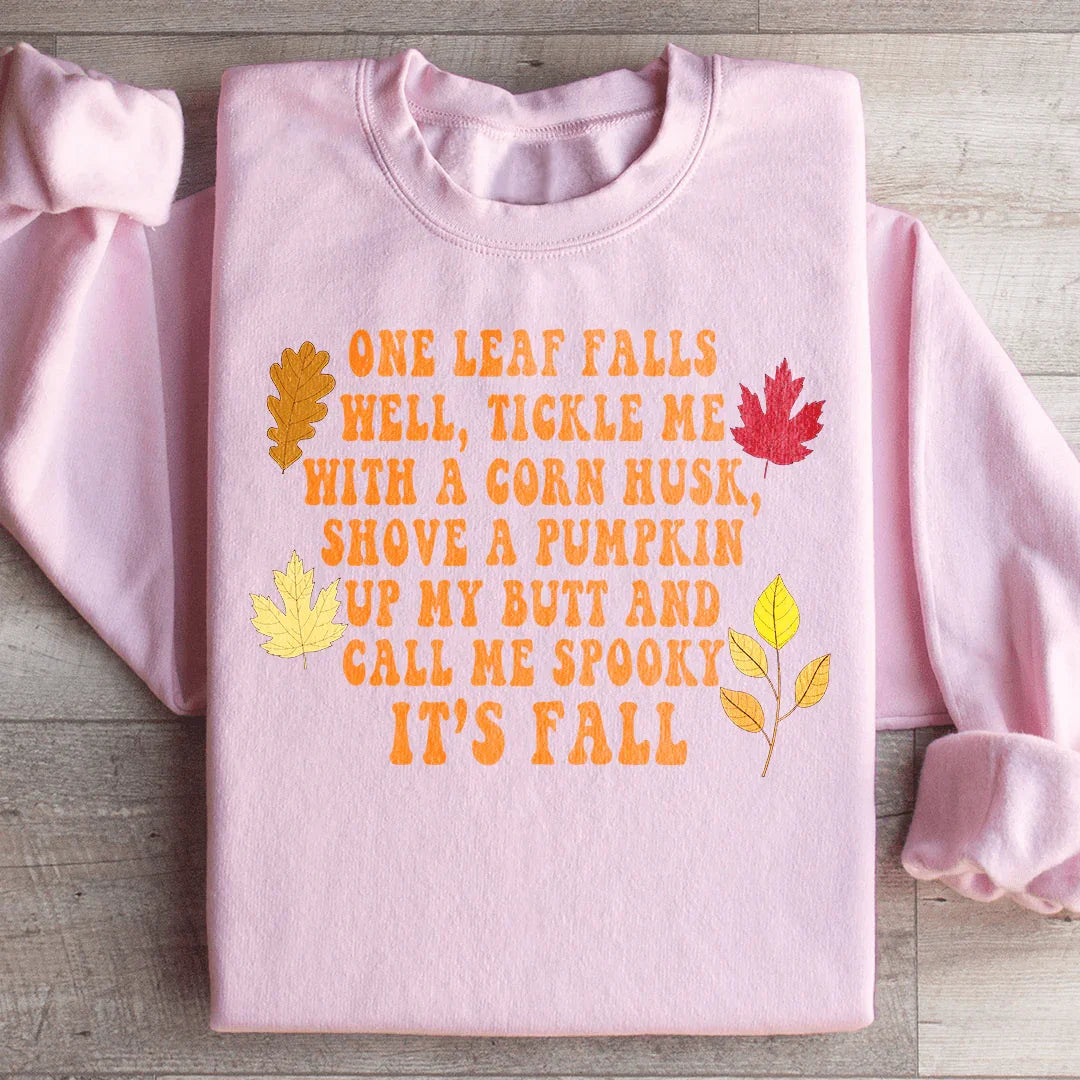 It's Fall Sweatshirt Light Pink / S Peachy Sunday T-Shirt
