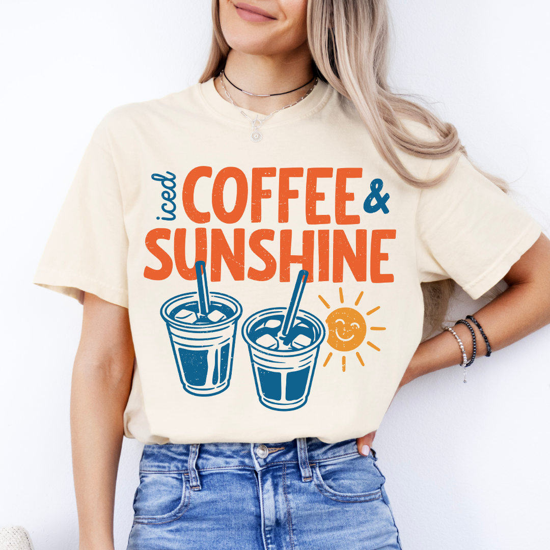 Iced Coffee And Sunshine Tee