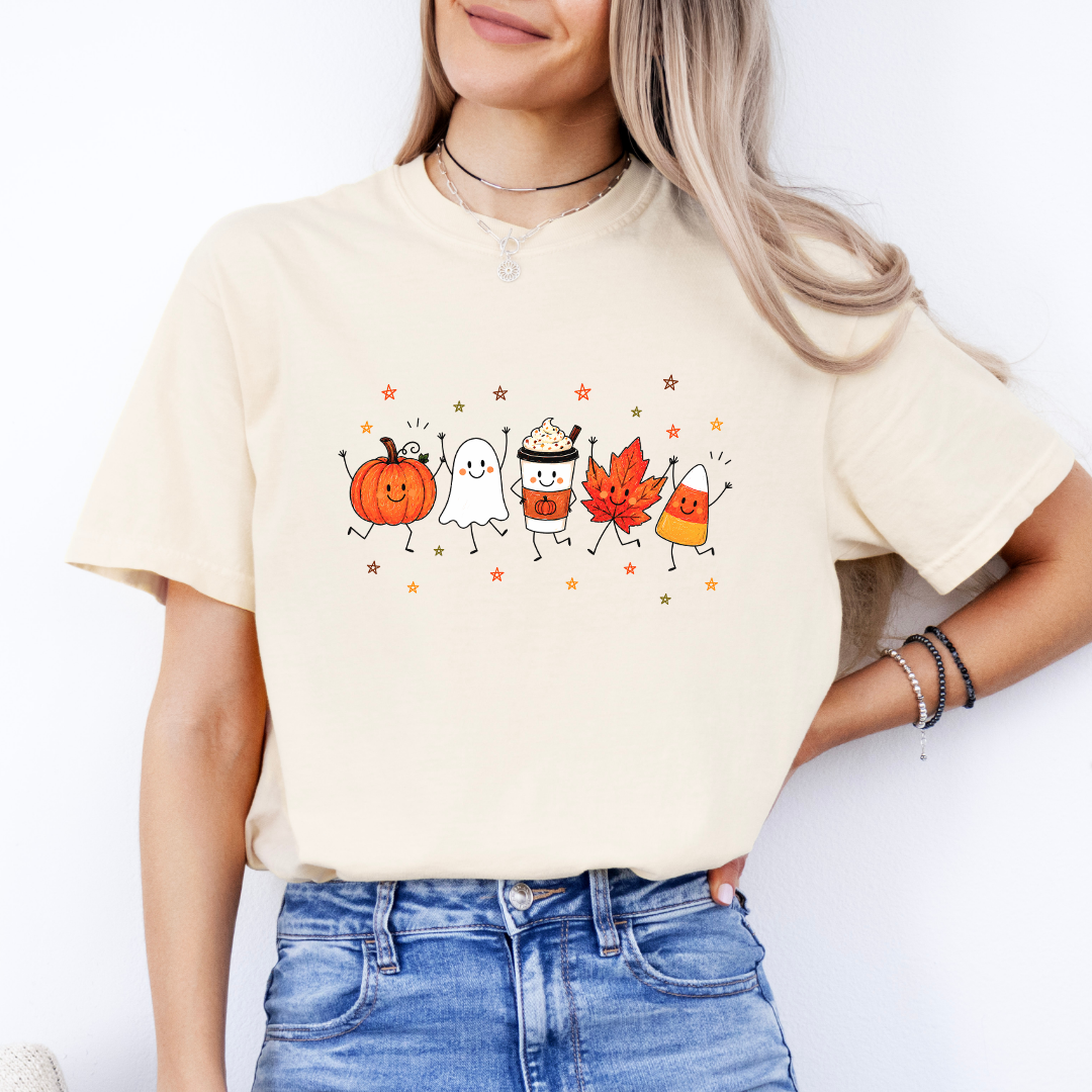 Cute Fall Doodles Tee