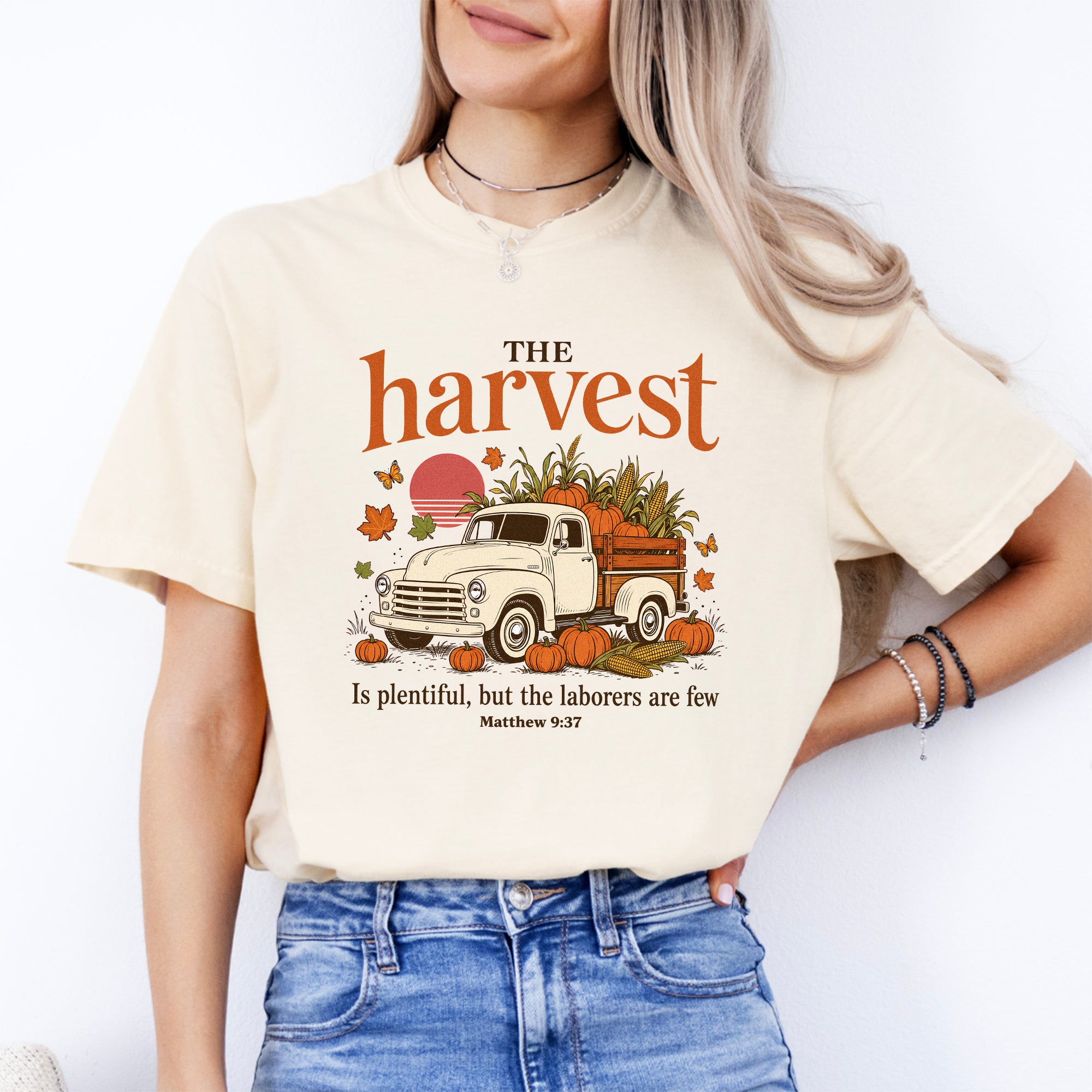 Camiseta «La cosecha es abundante»