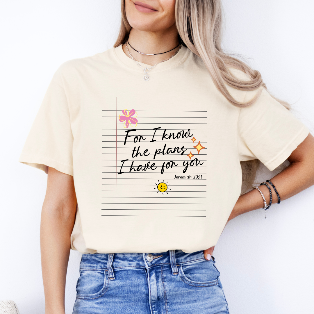 For I Know The Plans Tee