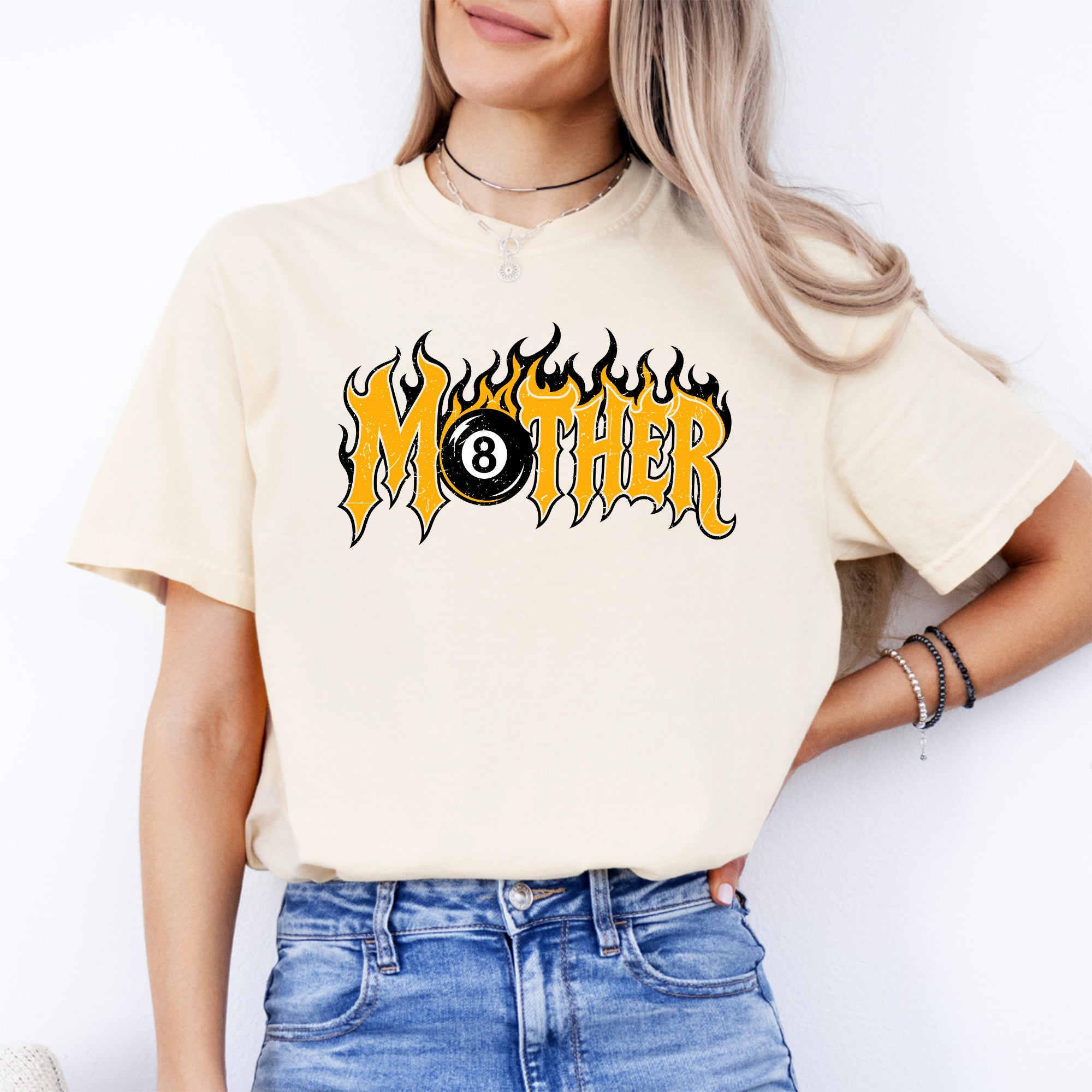 Trendy 8 Ball Mother Tee