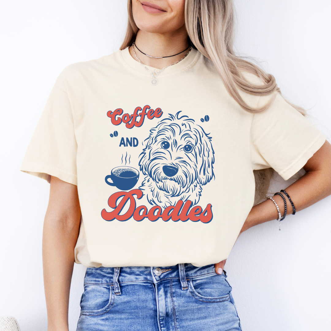 Coffee and Doodles Tee