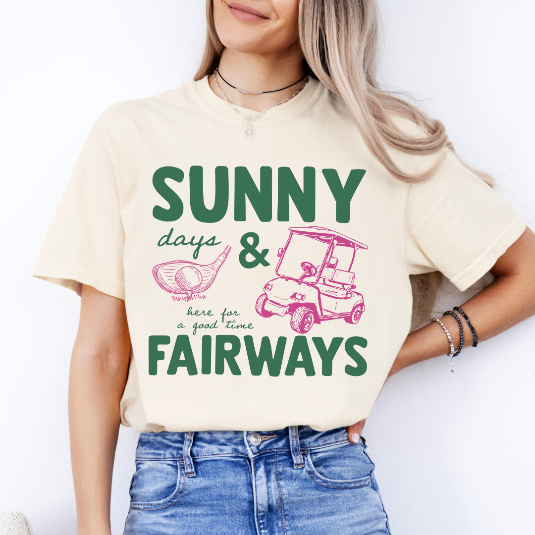 Sunny Days And Fairways Tee