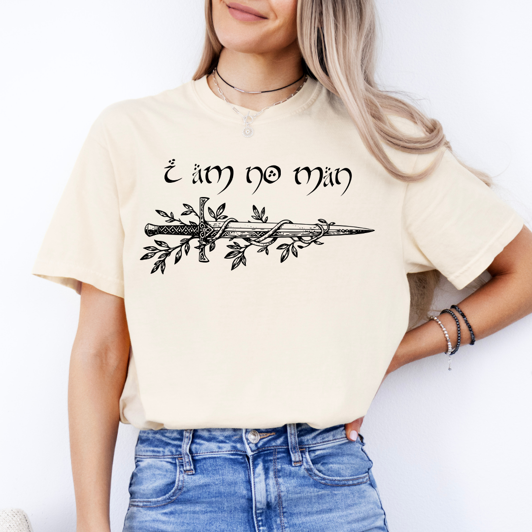 I Am No Man Tee