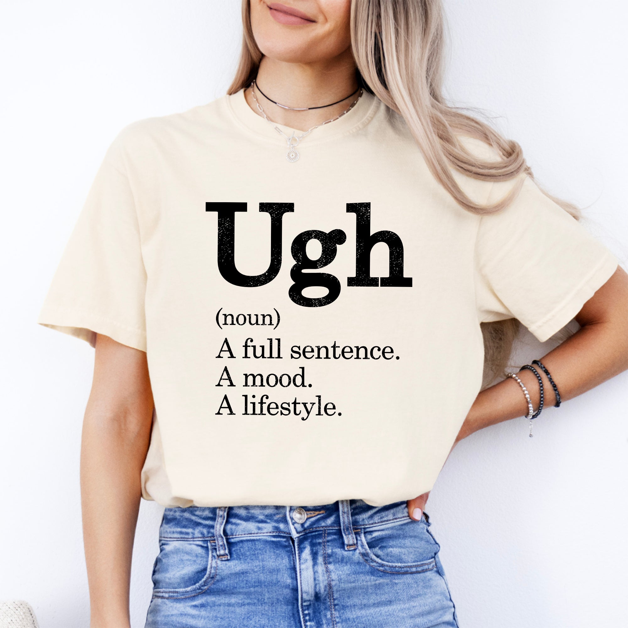 Uf, camiseta divertida