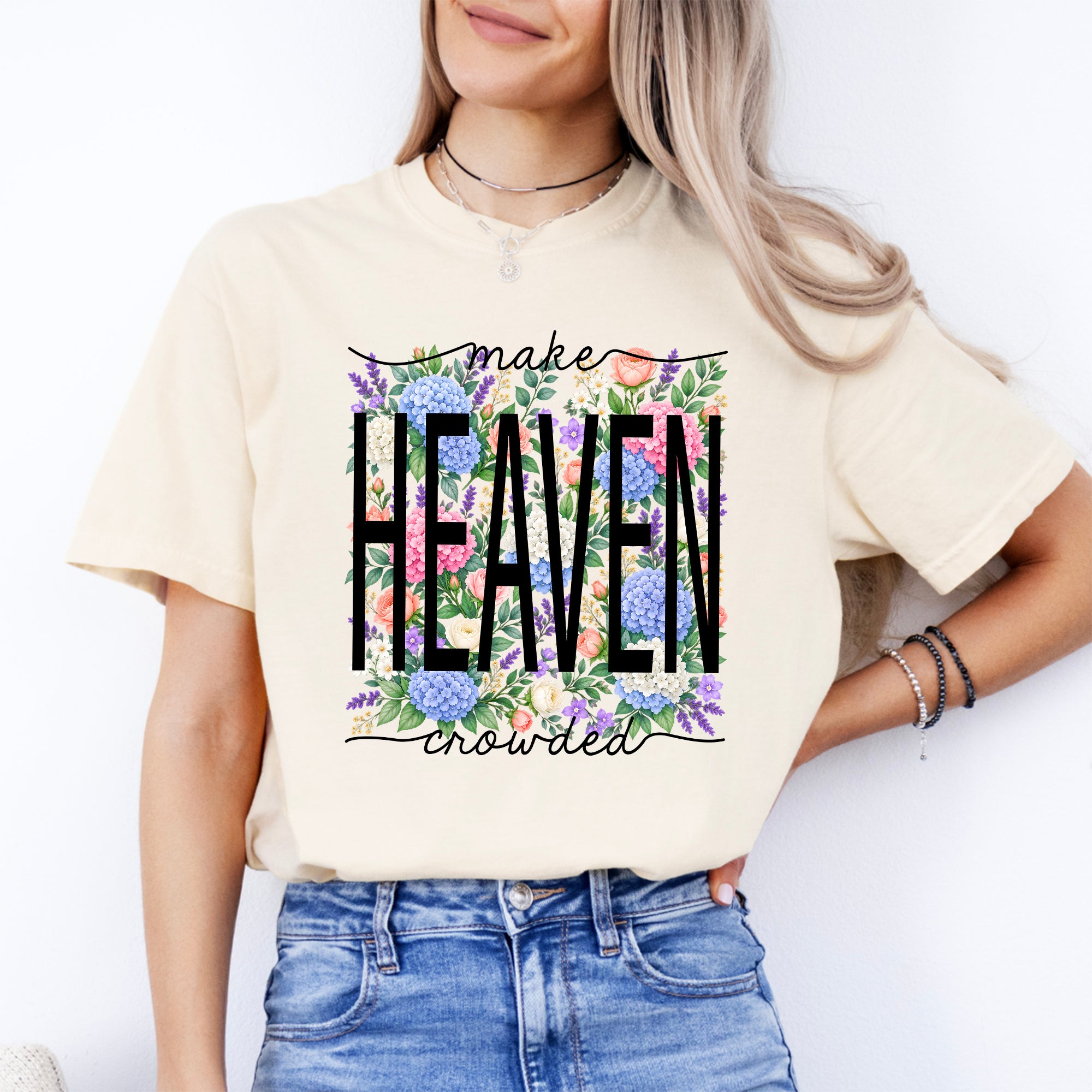 Camiseta «Haz que el cielo esté lleno»