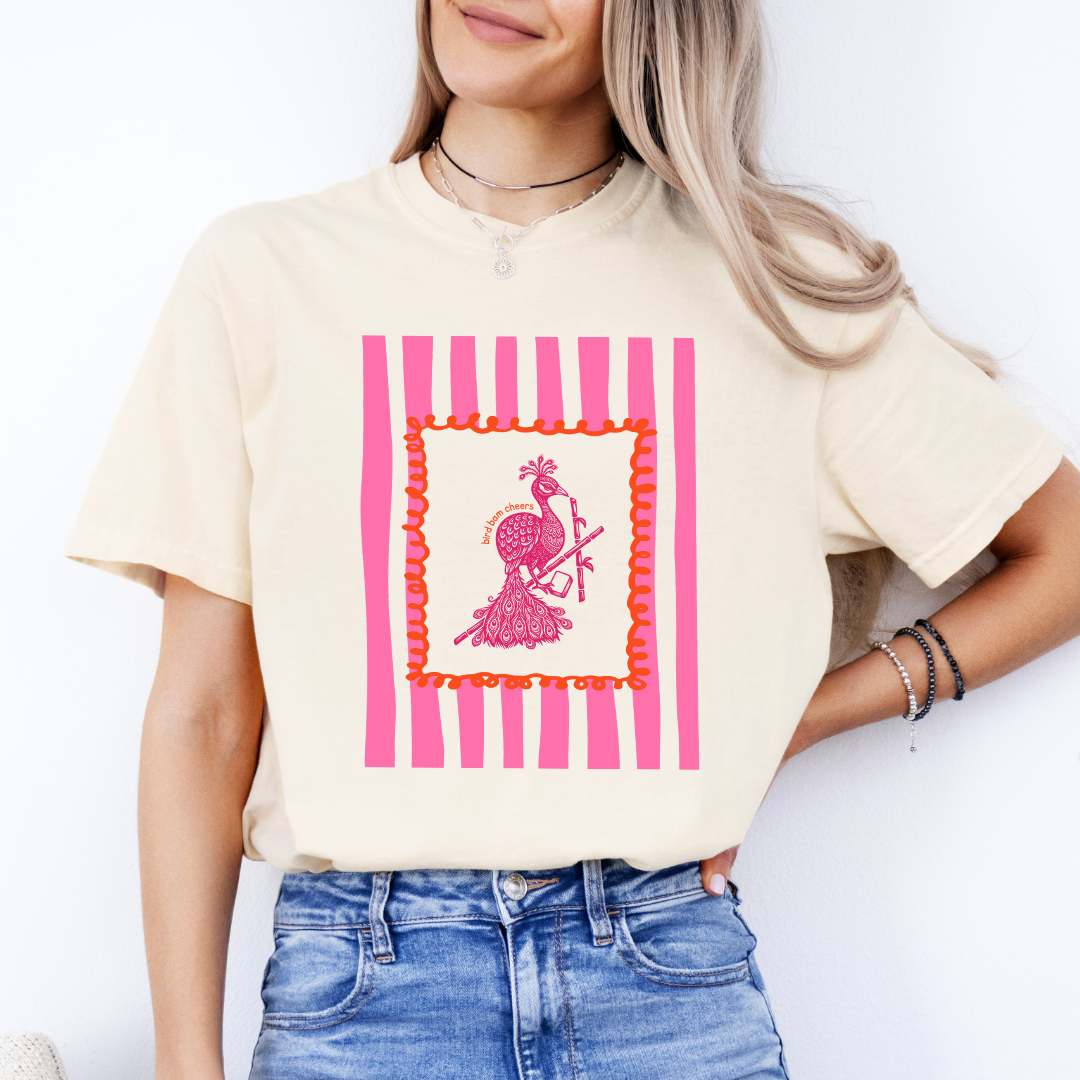 Bird Bam Cheers Tee