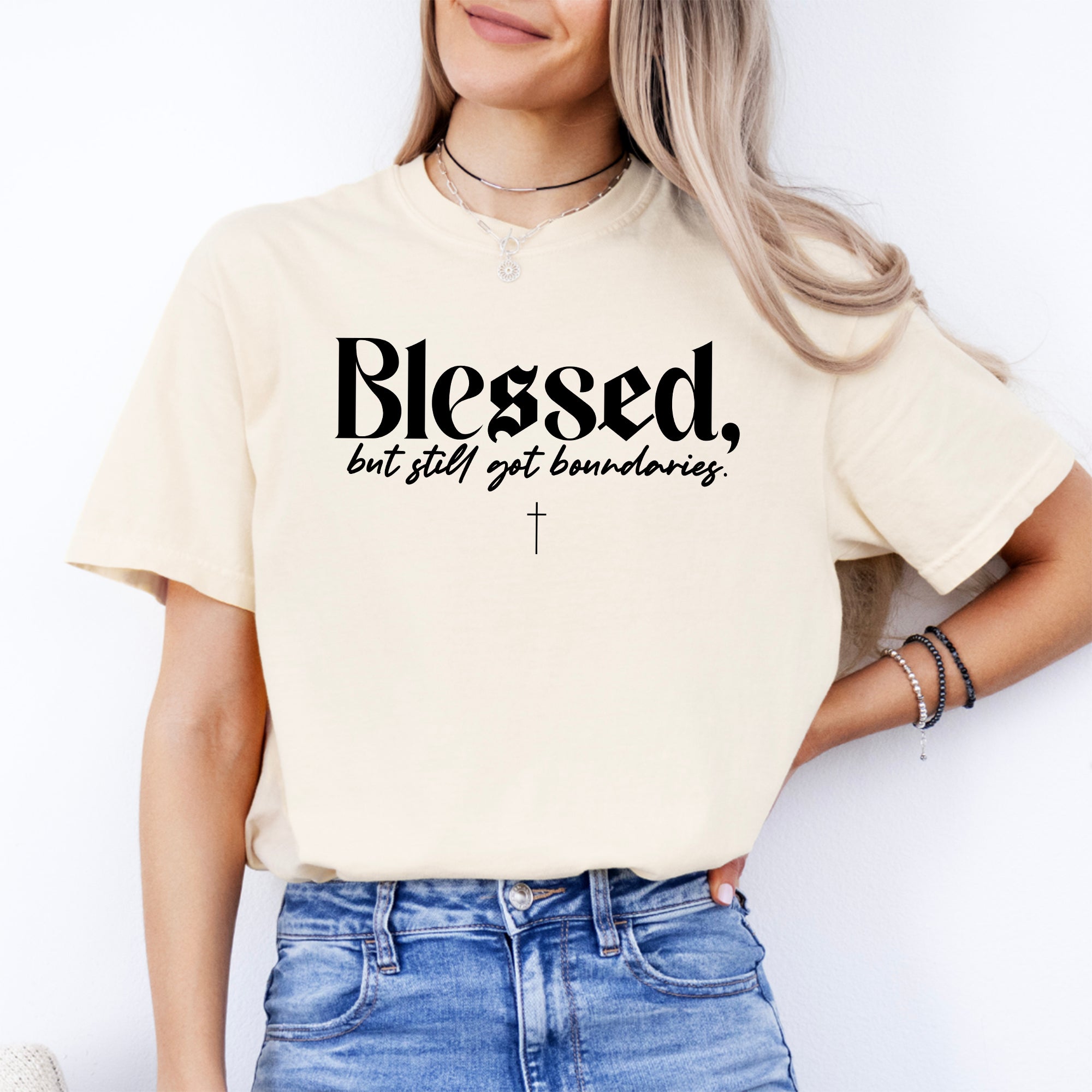 Gesegnet, aber ich habe trotzdem Grenzen – T-Shirt