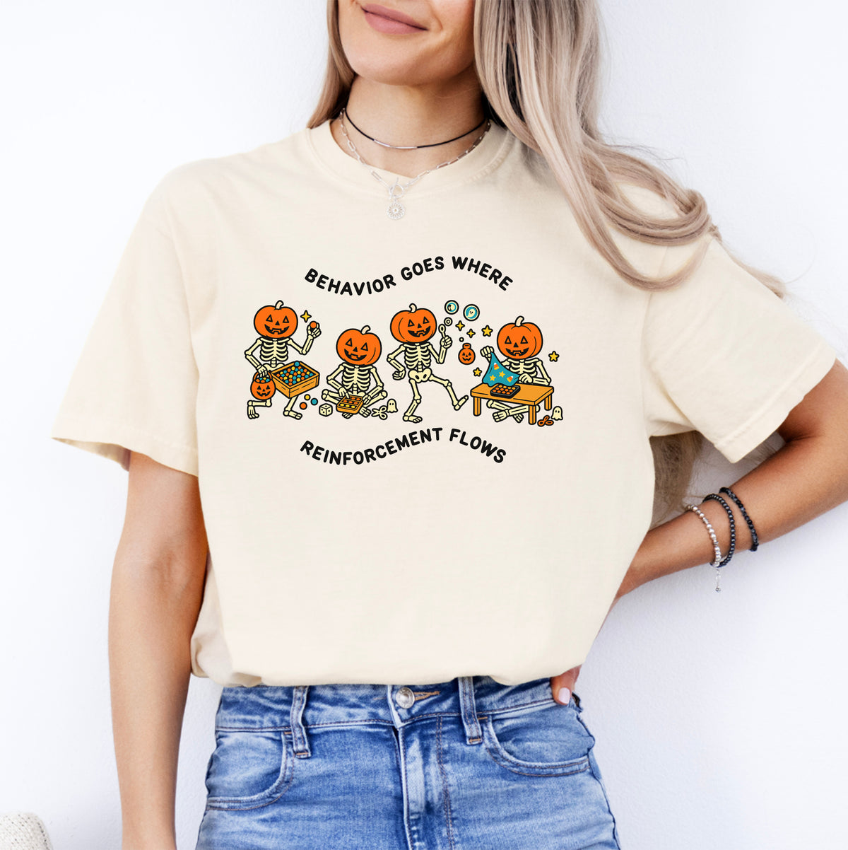 T-Shirt „Verhalten folgt der Verstärkung“