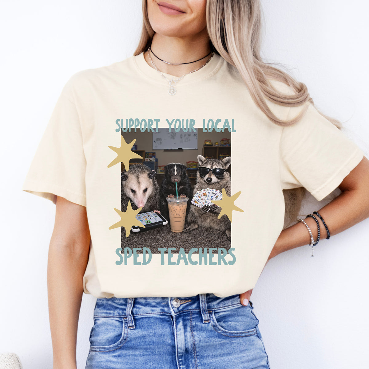 Support Your Local Sped Teachers Tee