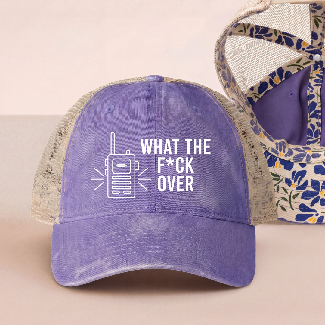 What The F-ck Over Trucker Hat