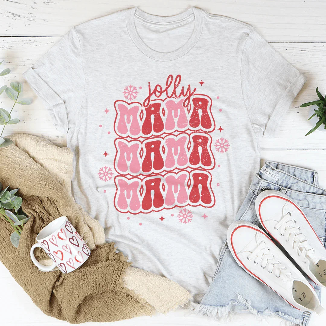 Jolly Mama Tee Ash / S Peachy Sunday T-Shirt