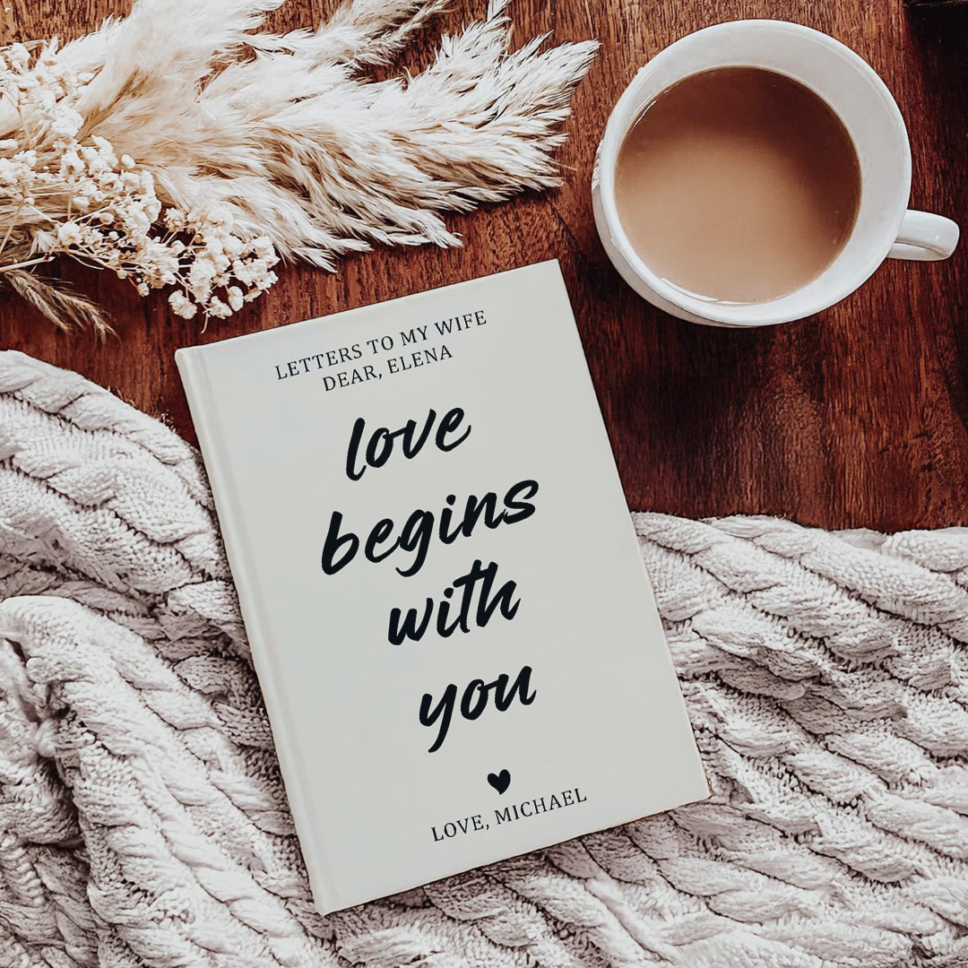 Personalized Letters To My Wife Ist Anniversary Journal