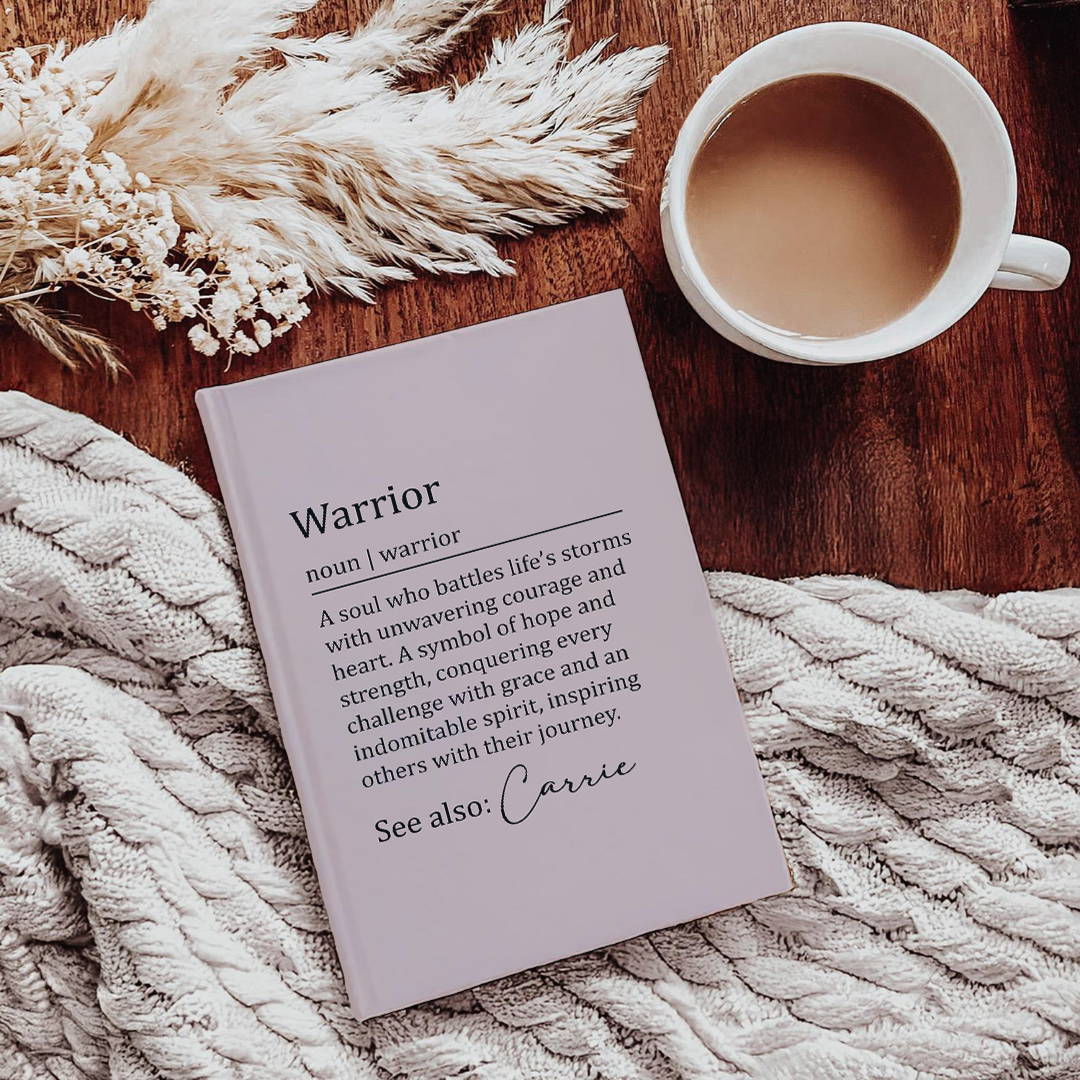 Personalized Warrior Journal