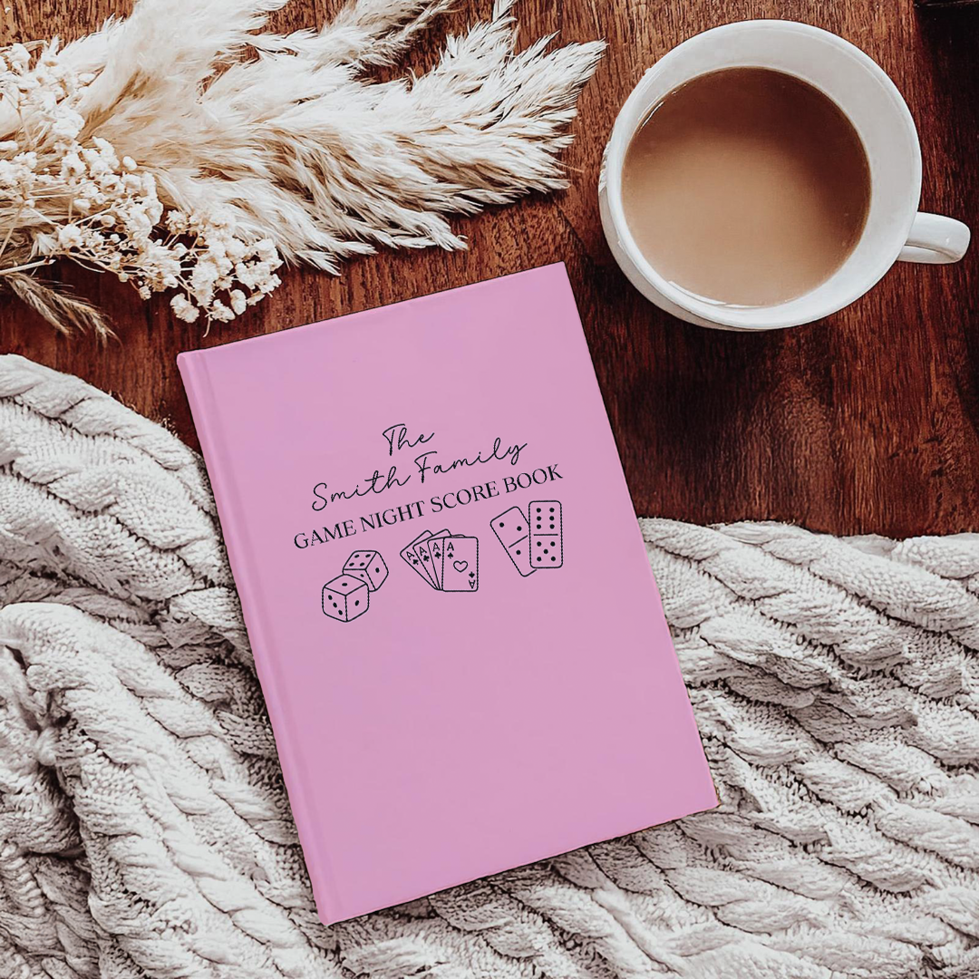 Personalized Family Game Night Journal