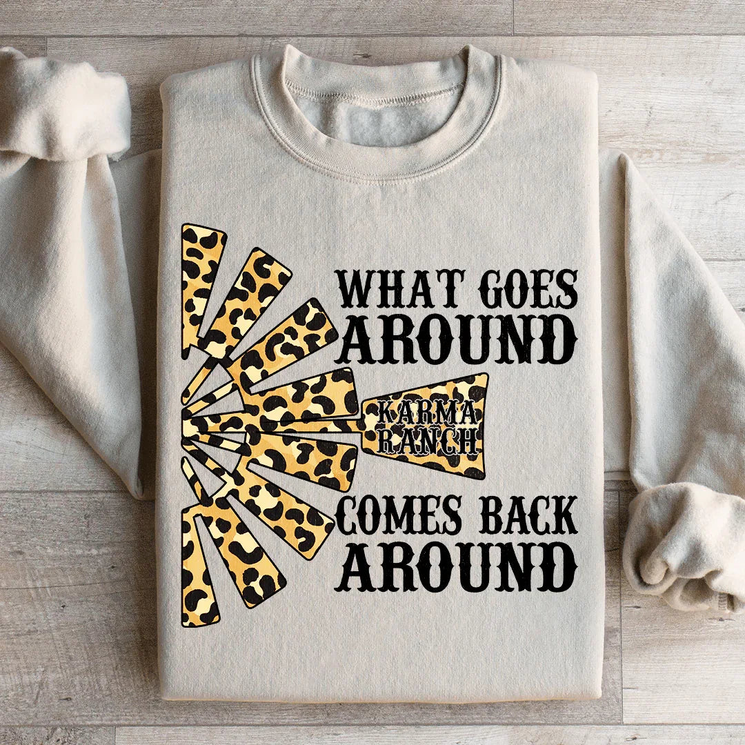 Karma Ranch Sweatshirt Peachy Sunday T-Shirt