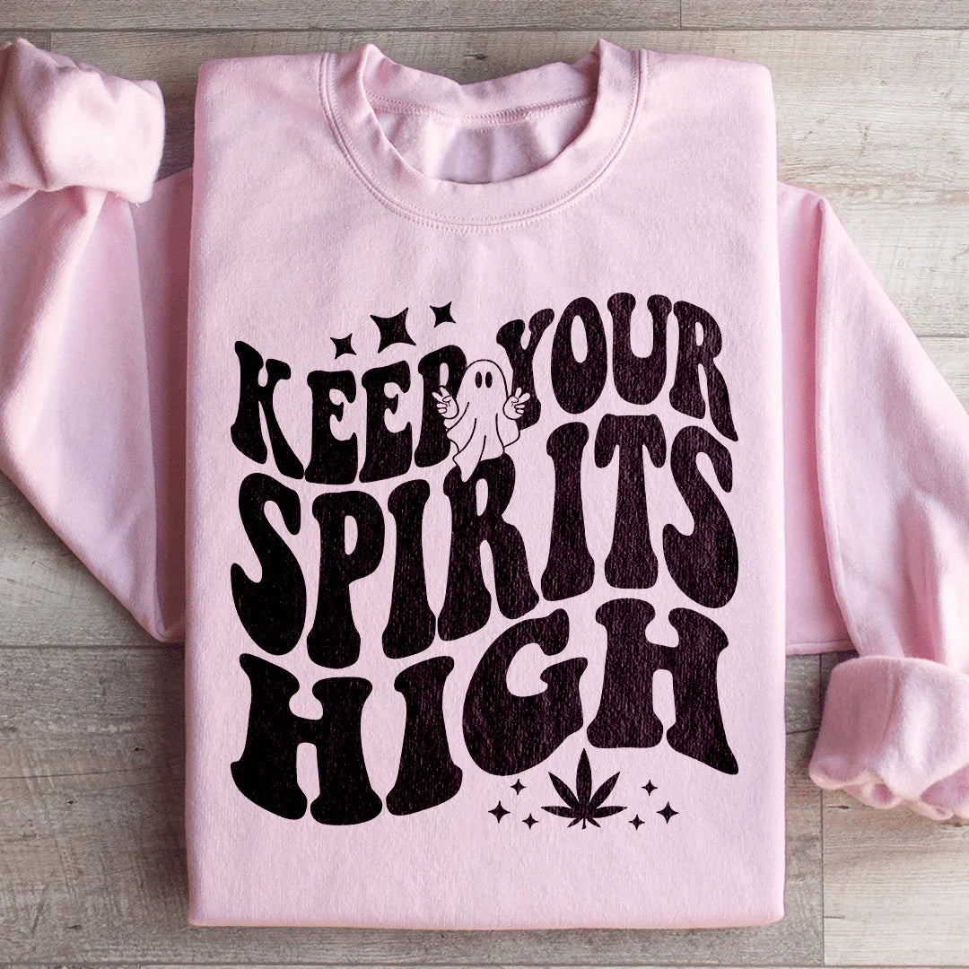 Keep Your Spirits Sweatshirt Peachy Sunday T-Shirt