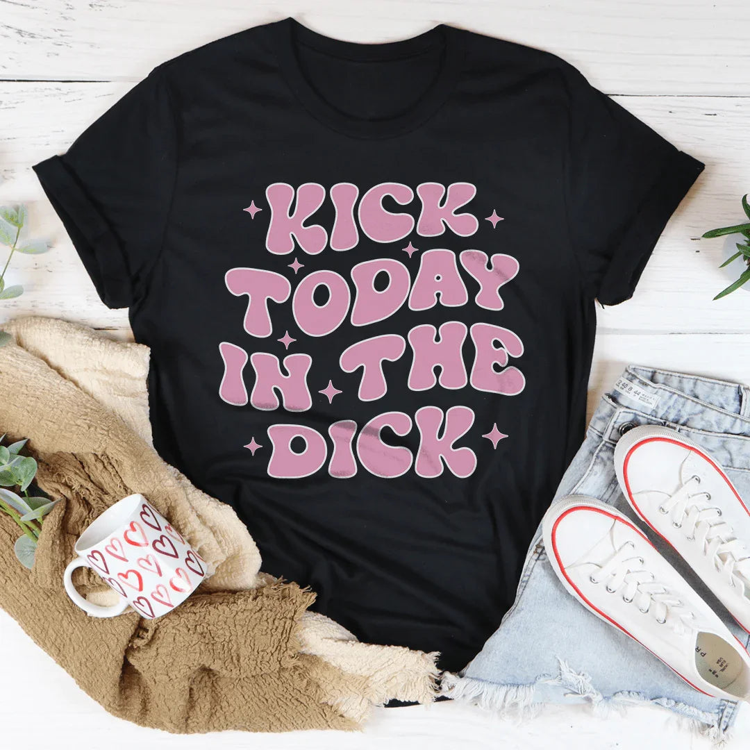 Kick Today In The D* Tee Peachy Sunday T-Shirt