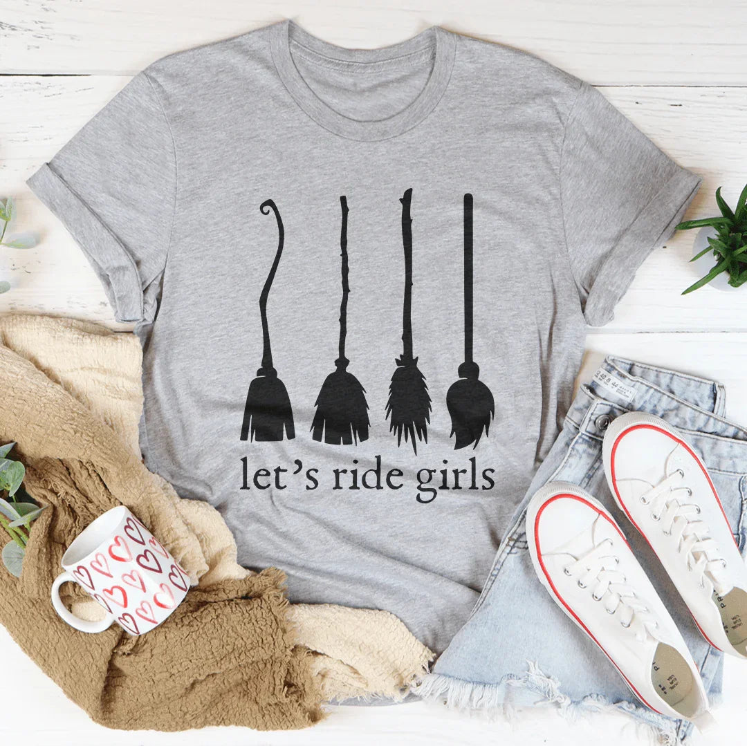 Let's Ride Girls Tee Athletic Heather / S Peachy Sunday T-Shirt