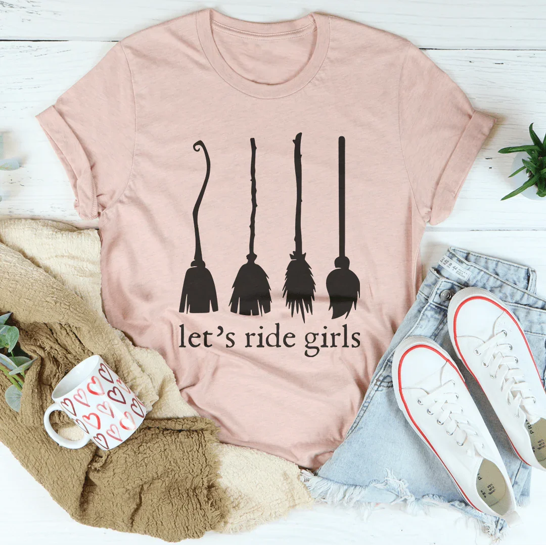 Let's Ride Girls Tee Heather Prism Peach / S Peachy Sunday T-Shirt