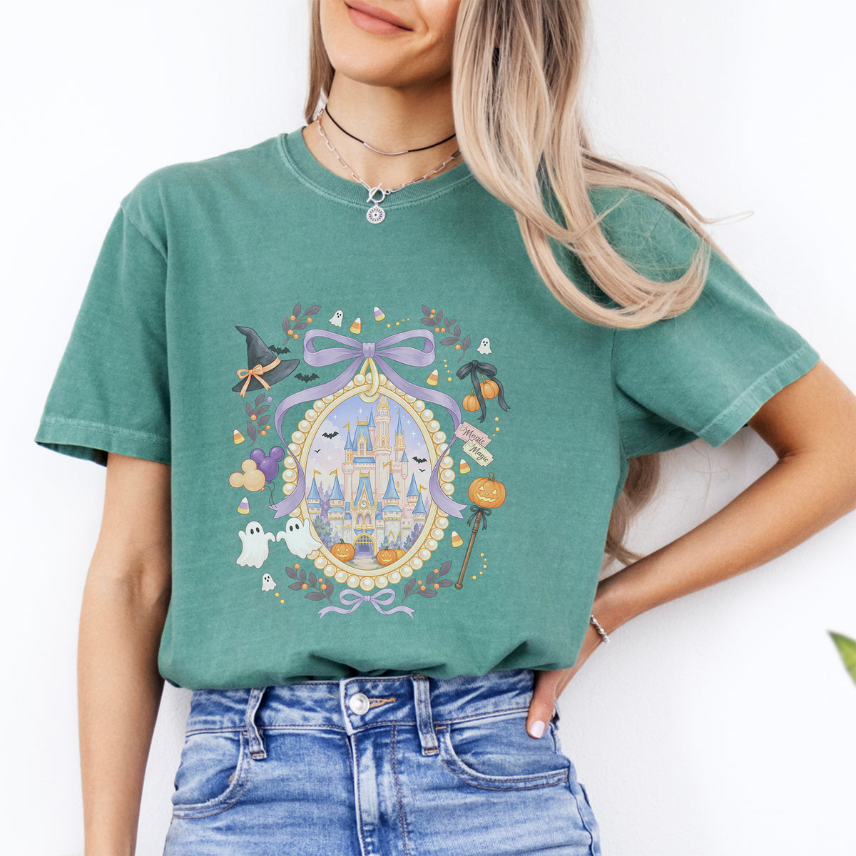 T-shirt d'Halloween rétro Walt Disney World