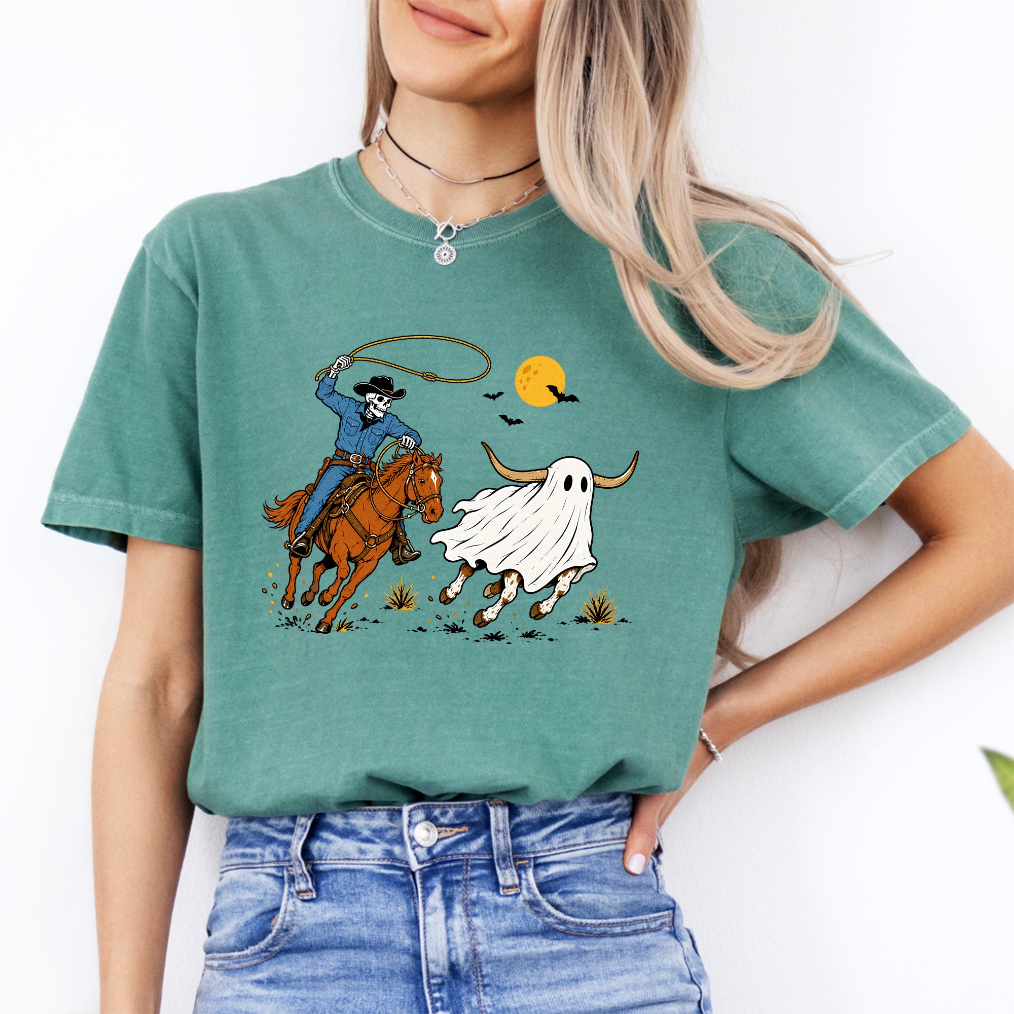 Halloween-Cowboy-T-Shirt