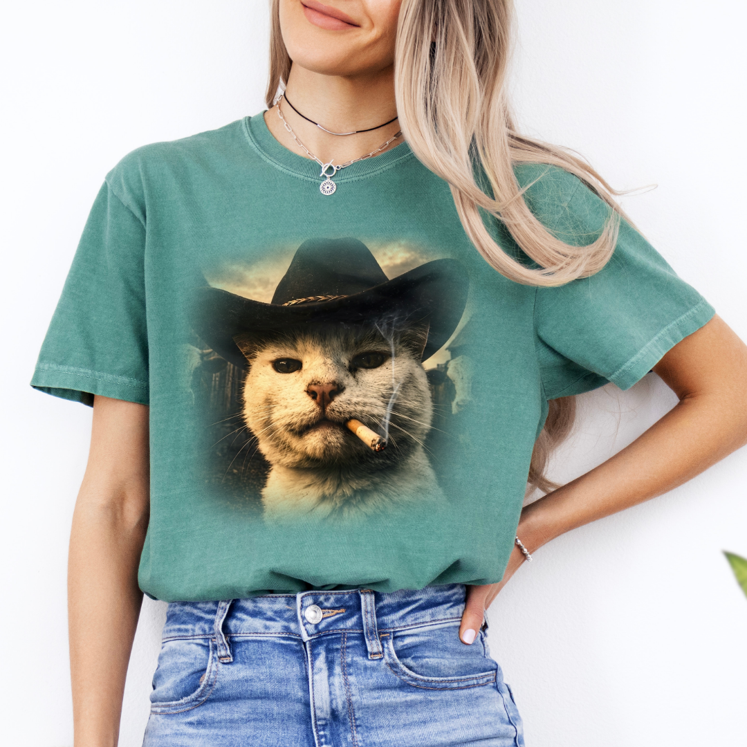 Cowboy Cat Tee