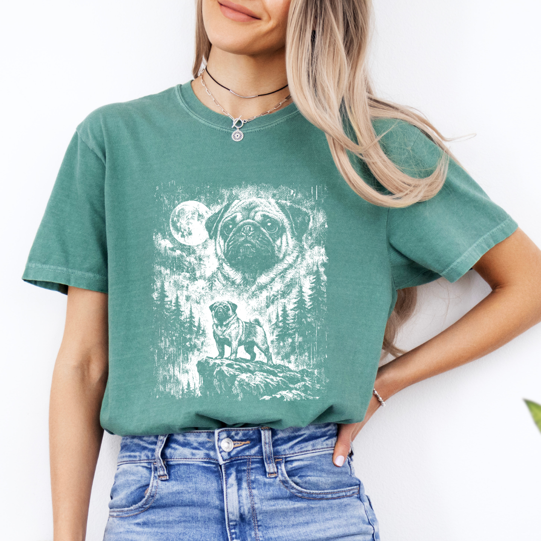 Personalized Vintage Pug Shirt
