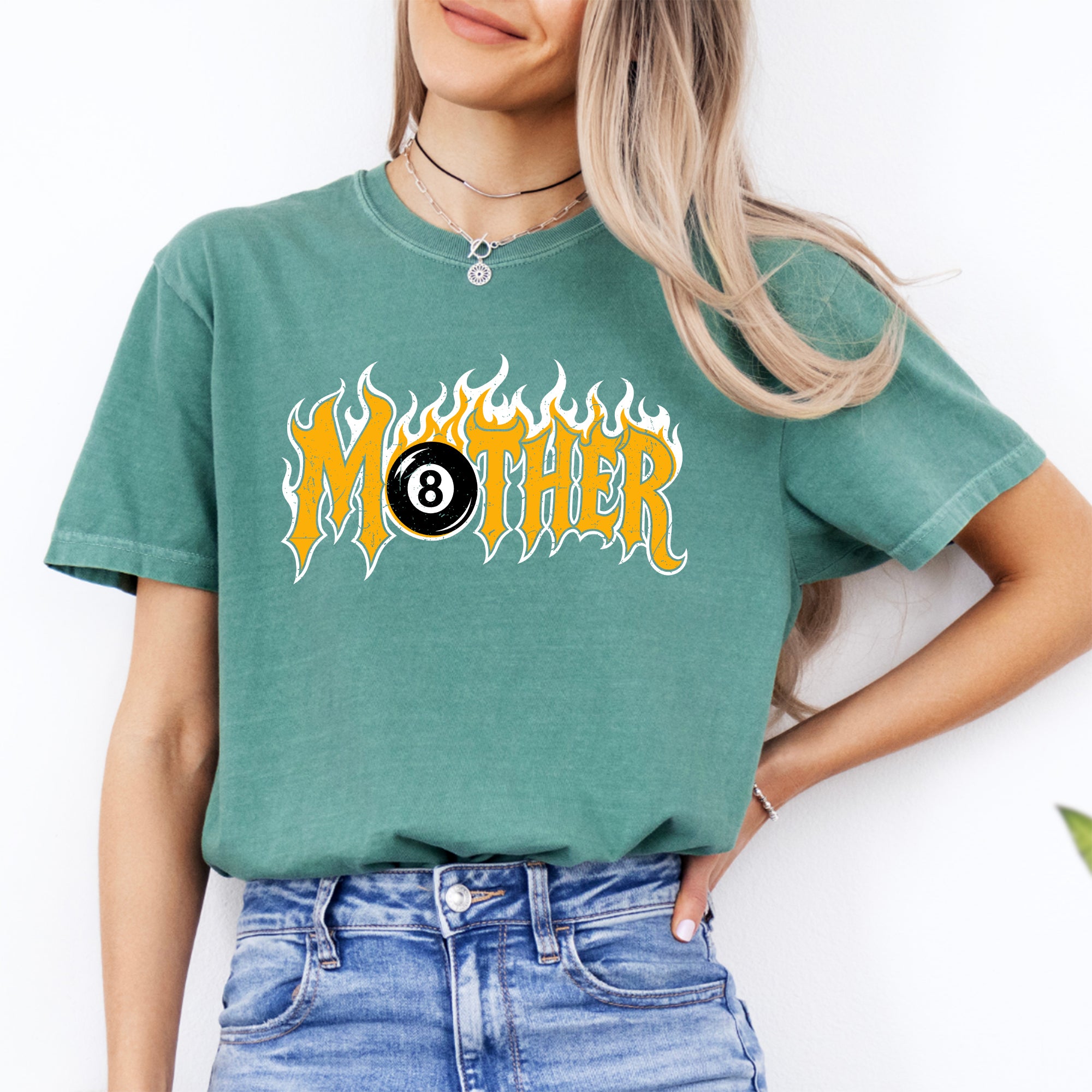 Trendy 8 Ball Mother Tee