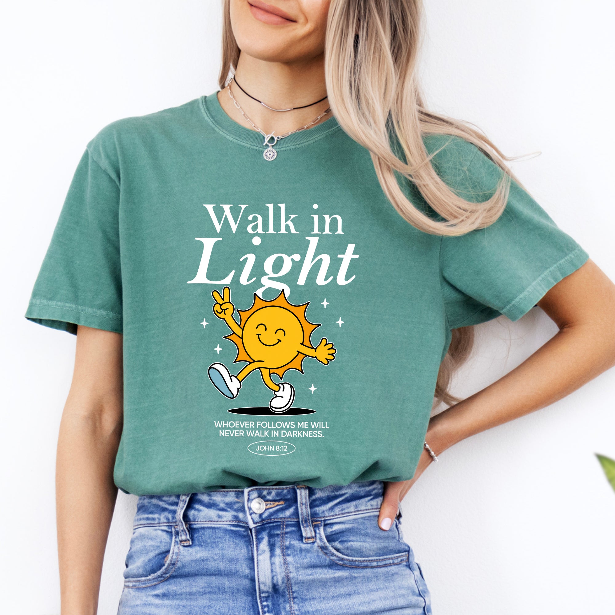 Camiseta «Camina en la luz»