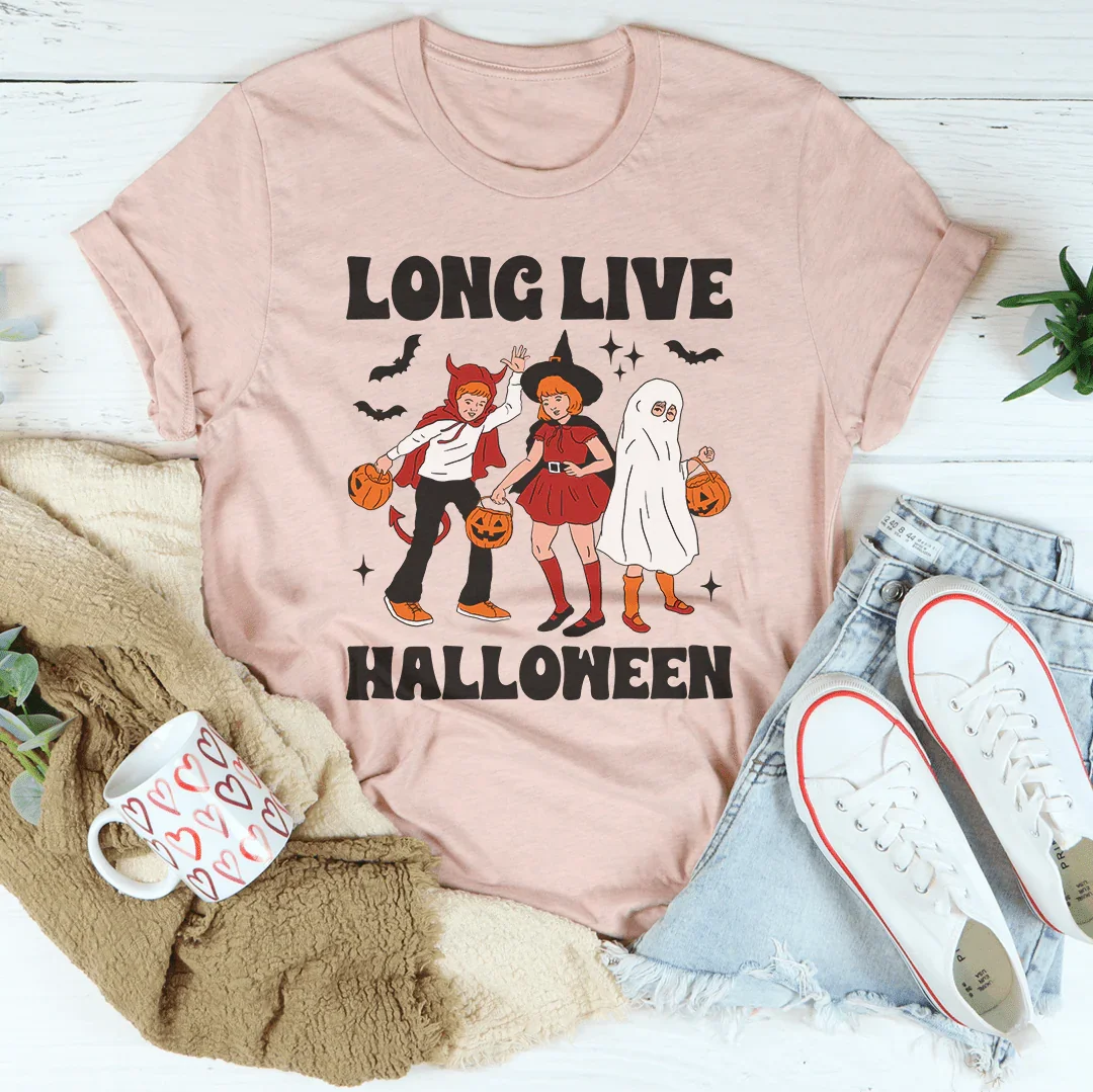 Long Live Halloween Tee Peachy Sunday T-Shirt