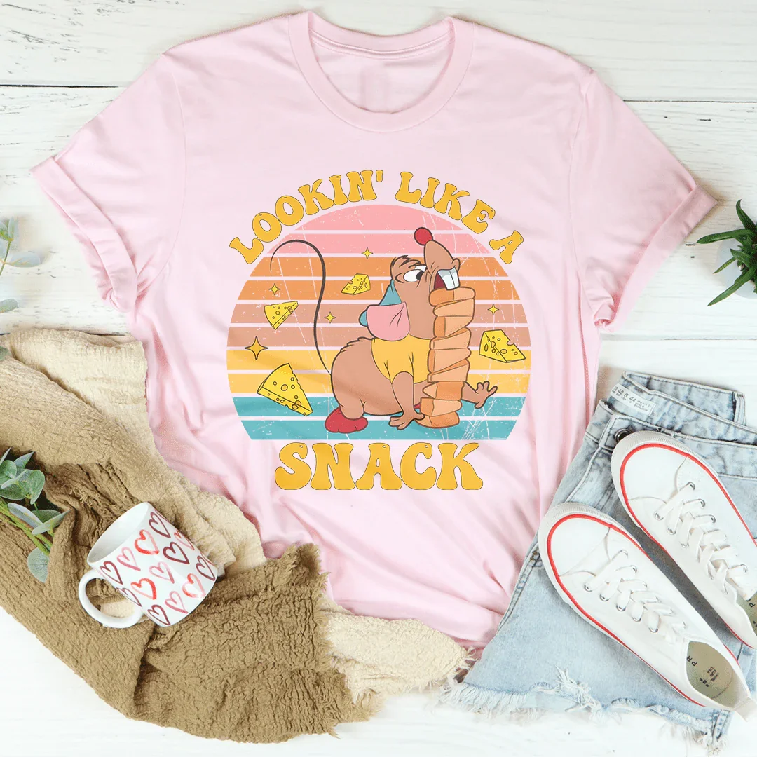 Lookin Like A Snack Tee Peachy Sunday T-Shirt