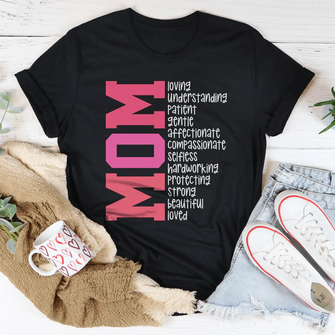 Loving Mom Tee Black Heather / S Peachy Sunday T-Shirt