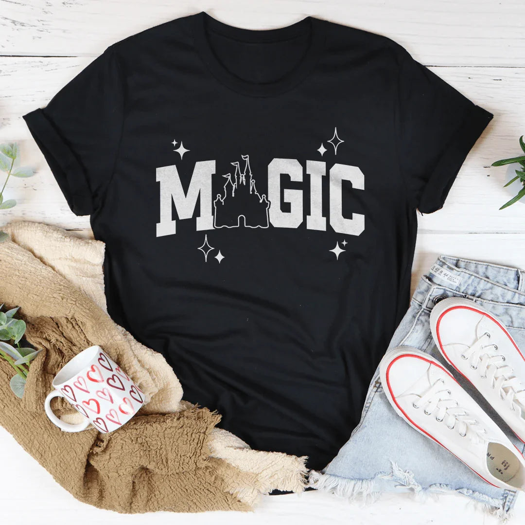 Magic Tee Black Heather / S Peachy Sunday T-Shirt