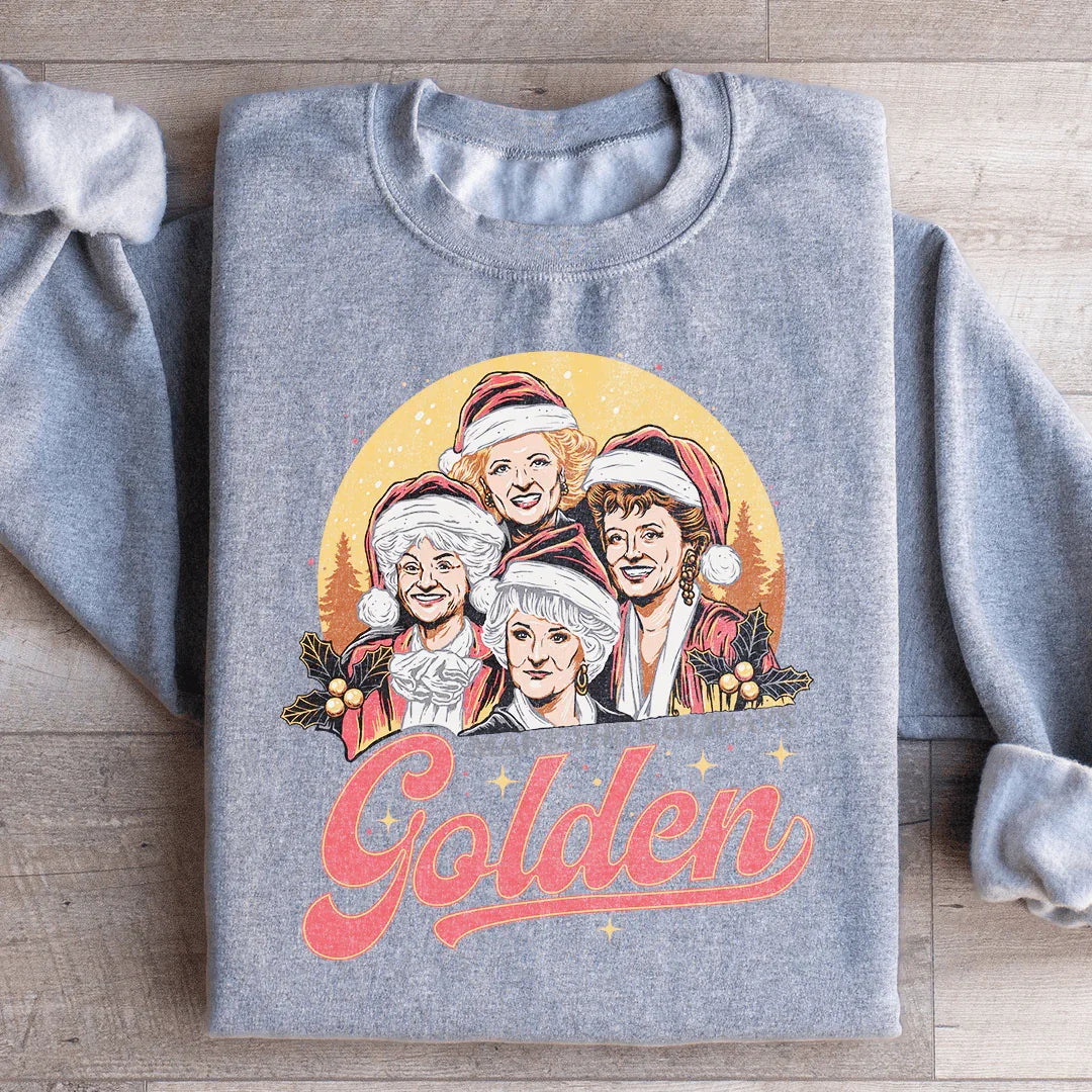 Make The Holidays Golden Sweatshirt Printify Sweatshirt T-Shirt