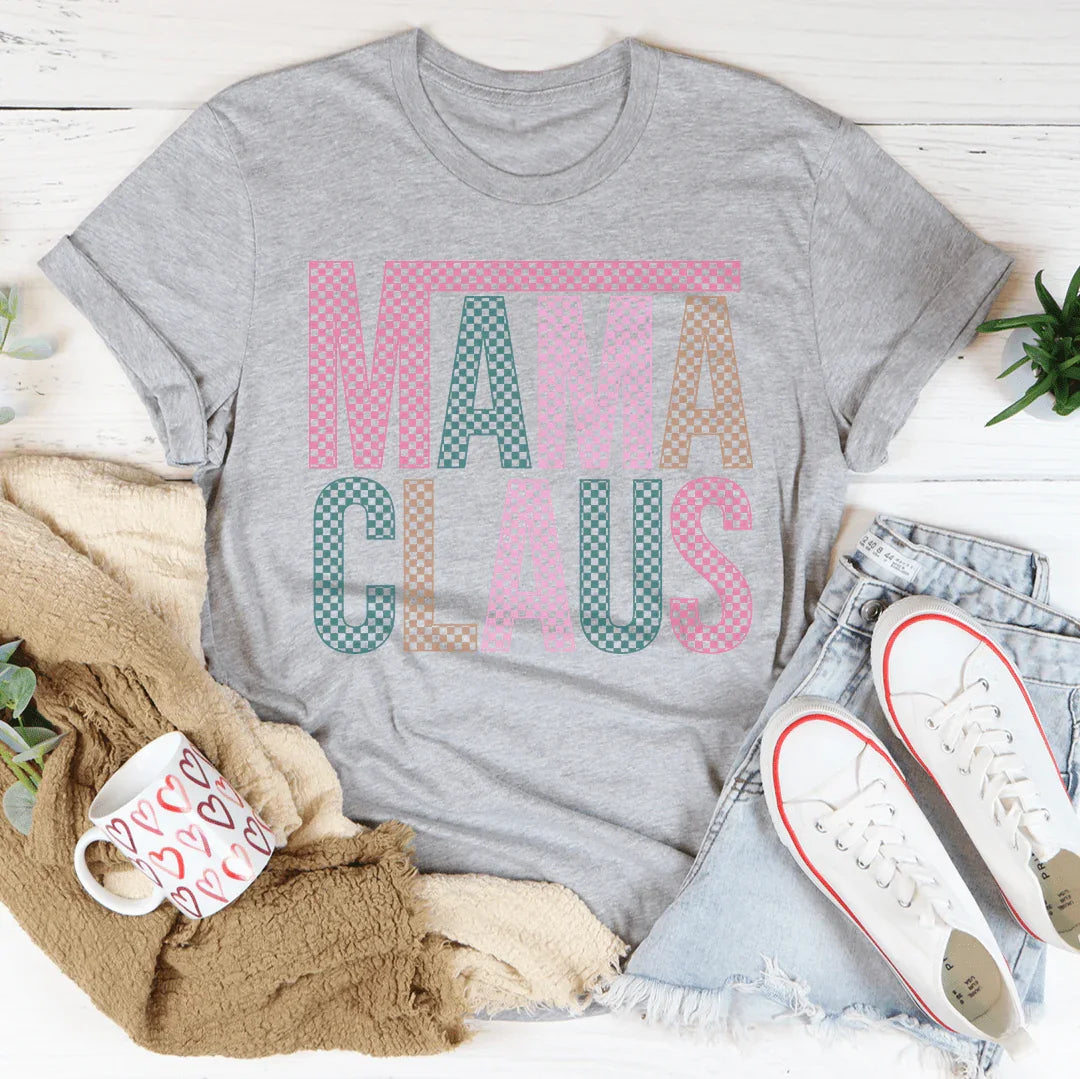 Mama Claus Tee Athletic Heather / S Peachy Sunday T-Shirt