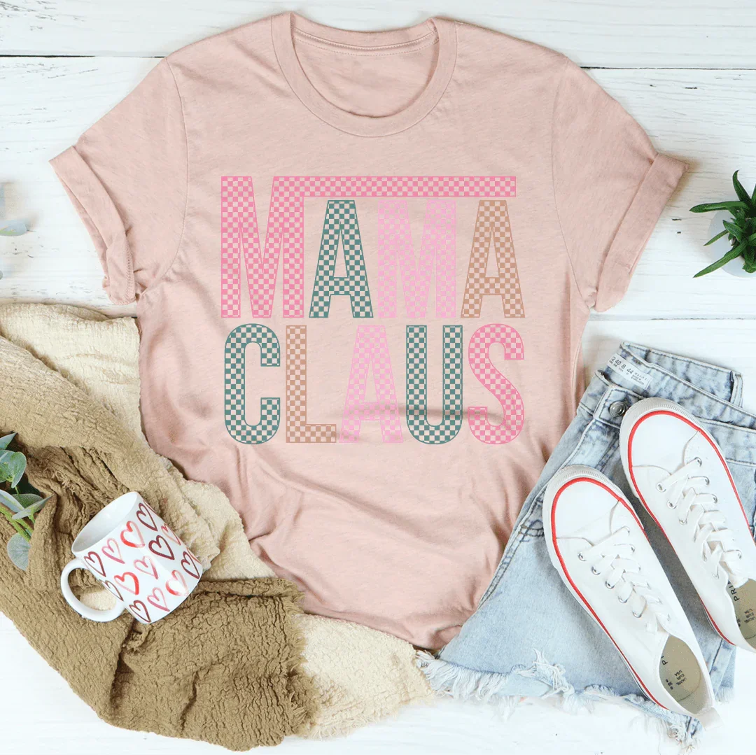 Mama Claus Tee Heather Prism Peach / S Peachy Sunday T-Shirt