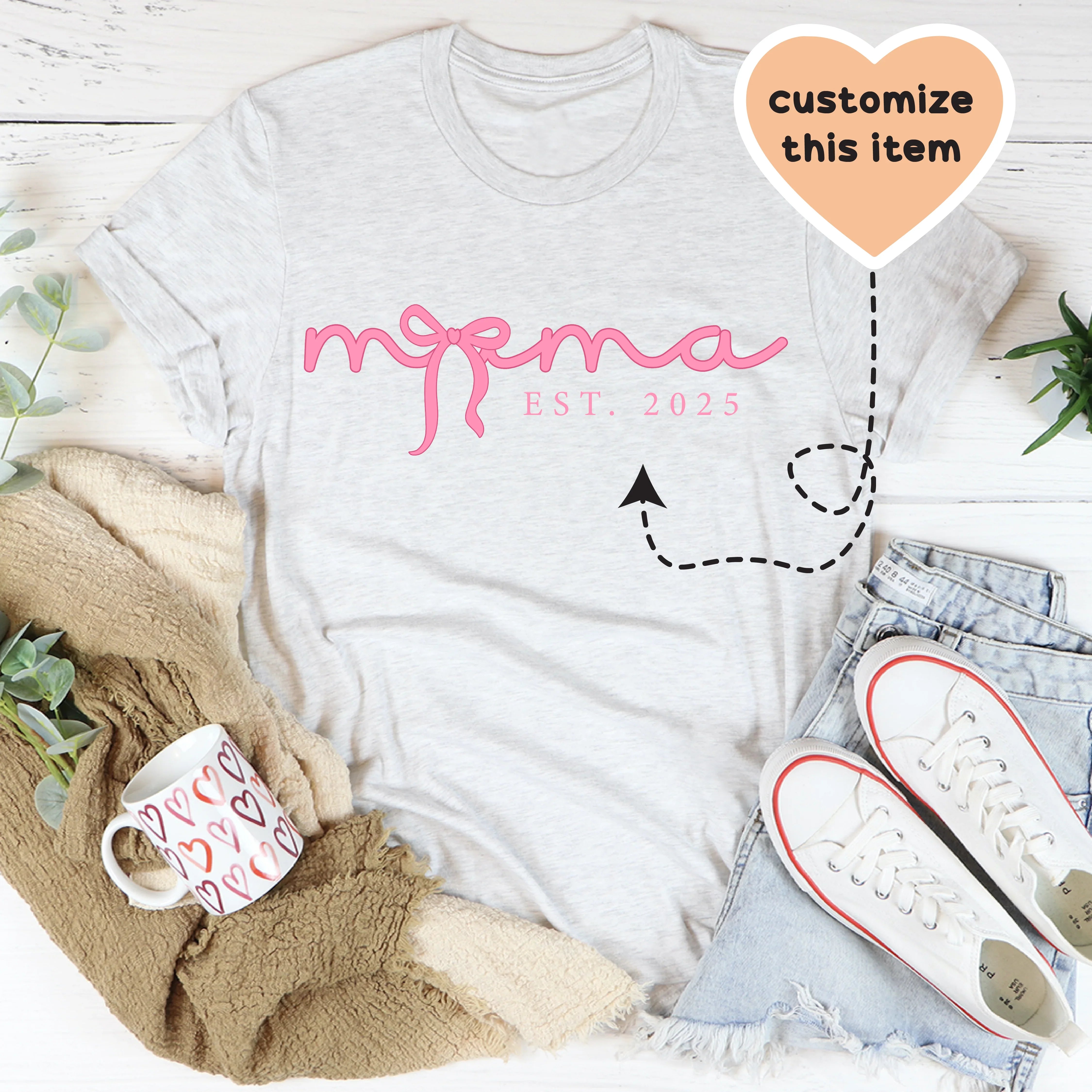 Mama Custom Tee Ash / 2XL printful T-Shirt