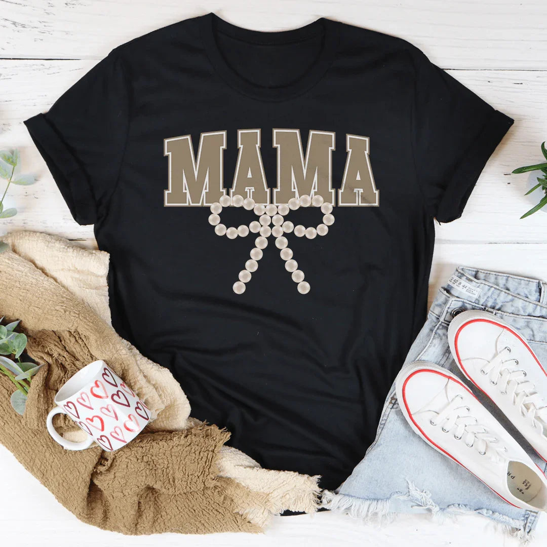 Mama Tee Black Heather / S Peachy Sunday T-Shirt