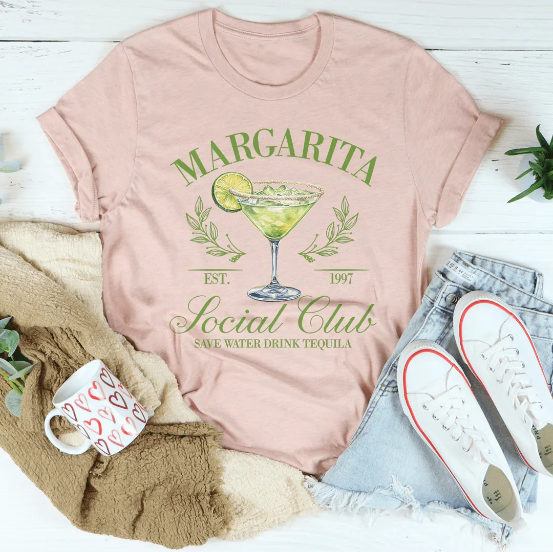 Margarita Social Club Tee Heather Prism Peach / S Peachy Sunday T-Shirt
